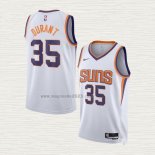 Maglia Kevin Durant NO 35 Phoenix Suns Association Bianco