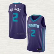 Maglia Marvin Williams NO 2 Charlotte Hornets Statement 2020-21 Viola