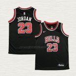 Maglia Michael Jordan NO 23 Bambino Chicago Bulls Nero 5