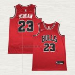 Maglia Michael Jordan NO 23 Chicago Bulls Icon Rosso