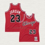 Maglia Michael Jordan NO 23 Chicago Bulls Mitchell & Ness 1984-1985 Rosso