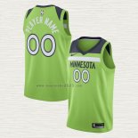 Maglia Minnesota Timberwolves Personalizzate Statement Verde