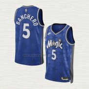 Maglia Paolo Banchero NO 5 Orlando Magic Classic 2023-24 Blu