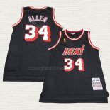 Maglia Ray Allen NO 34 Miami Heat Mitchell & Ness 2012-13 Nero