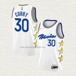 Maglia Stephen Curry NO 30 Golden State Warriors Champs Whitestars 2022-23 Bianco