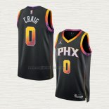 Maglia Torrey Craig NO 0 Phoenix Suns Statement 2022-23 Nero