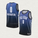 Maglia Tyrese Haliburton NO 0 Indiana Pacers All Star 2023 Blu