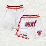 Pantaloncini Miami Heat Just Don Bianco