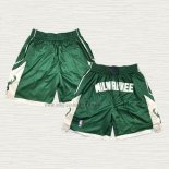 Pantaloncini Milwaukee Bucks Just Don Verde