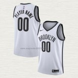 Maglia Brooklyn Nets Personalizzate Association 2020-21 Nero