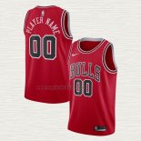 Maglia Chicago Bulls Personalizzate Icon Rosso