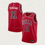 Maglia Demar Derozan NO 11 Chicago Bulls Icon 2021-22 Rosso
