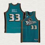 Maglia Grant Hill NO 33 Detroit Pistons Classic 2022-23 Verde