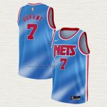 Maglia Kevin Durant NO 7 Brooklyn Nets Classic 2020-21 Blu