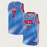 Maglia Kevin Durant NO 7 Brooklyn Nets Classic 2020-21 Blu