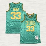 Maglia Larry Bird NO 33 Boston Celtics Mitchell Ness 1985-86 Verde