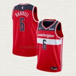 Maglia Montrezl Harrell NO 6 Washington Wizards Icon 2020-21 Rosso