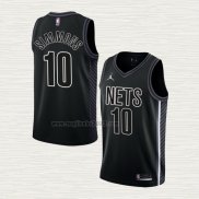 Maglia Ben Simmons NO 10 Brooklyn Nets Statement 2022-23 Nero