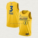 Maglia Chris Paul NO 3 Phoenix Suns All Star 2021 Or
