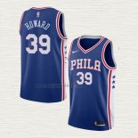 Maglia Dwight Howard NO 39 Philadelphia 76ers Icon Blu