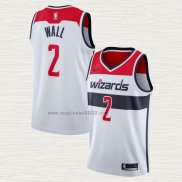 Maglia John Wall NO 2 Washington Wizards Association Bianco