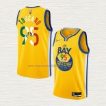 Maglia Juan Toscano-Anderson NO 95 Golden State Warriors Statement Royal Special Mexico Edition 2022 Or