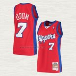 Maglia Lamar Odom NO 7 Los Angeles Clippers Mitchell & Ness 2000-01 Rosso