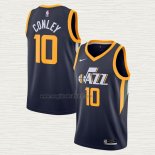 Maglia Mike Conley NO 10 Utah Jazz Icon 2020-21 Blu