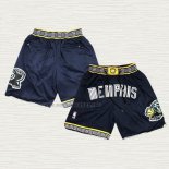 Pantaloncini Memphis Grizzlies Citta Just Don 2021-22 Blu