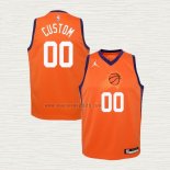 Maglia Bambino Phoenix Suns Personalizzate Statement 2020-21 Arancione