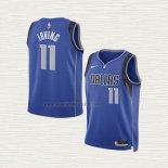 Maglia Kyrie Irving NO 11 Bambino Dallas Mavericks Icon 2022-23 Blu