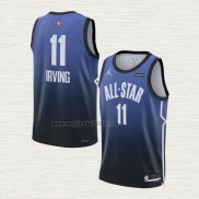 Maglia Kyrie Irving NO 11 Brooklyn Nets All Star 2023 Blu