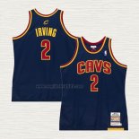 Maglia Kyrie Irving NO 2 Cleveland Cavaliers Mitchell & Ness 2011-12 Blu