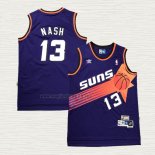 Maglia Steve Nash NO 13 Phoenix Suns Throwback Viola