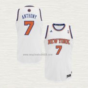 Maglia Carmelo Anthony NO 7 New York Knicks Bianco