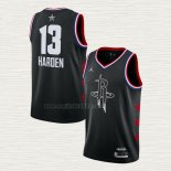 Maglia James Harden NO 13 Houston Rockets All Star 2019 Nero