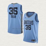Maglia Killian Tillie NO 35 Memphis Grizzlies Statement 2022-23 Blu