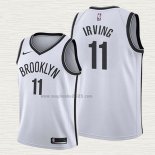 Maglia Kyrie Irving NO 11 Bambino Brooklyn Nets Association 2019 Bianco