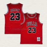 Maglia Michael Jordan NO 23 Chicago Bulls Mitchell & Ness 1997-98 Rosso 2
