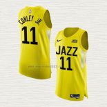 Maglia Mike Conley JR. NO 11 Utah Jazz Icon Autentico 2022-23 Giallo