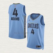 Maglia Steven Adams NO 4 Memphis Grizzlies Statement 2022-23 Blu