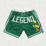 Pantaloncini Larry Boston Celtics Throwback Legend Verde