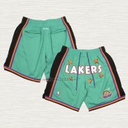 Pantaloncini Los Angeles Lakers Just Don Verde