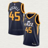 Maglia Donovan Mitchell NO 45 Utah Jazz Icon 2020-21 Blu