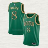 Maglia Kemba Walker NO 8 Boston Celtics Citta Verde