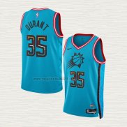Maglia Kevin Durant NO 35 Phoenix Suns Citta 2022-23 Blu