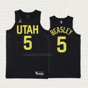 Maglia Malik Beasley NO 5 Utah Jazz Statement 2022-23 Nero