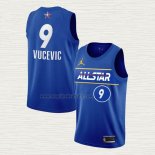 Maglia Nikola Vucevic NO 9 Orlando Magic All Star 2021 Blu