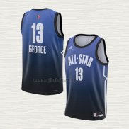 Maglia Paul George NO 13 Los Angeles Clippers All Star 2023 Blu