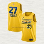 Maglia Rudy Gobert NO 27 Utah Jazz All Star 2021 Or